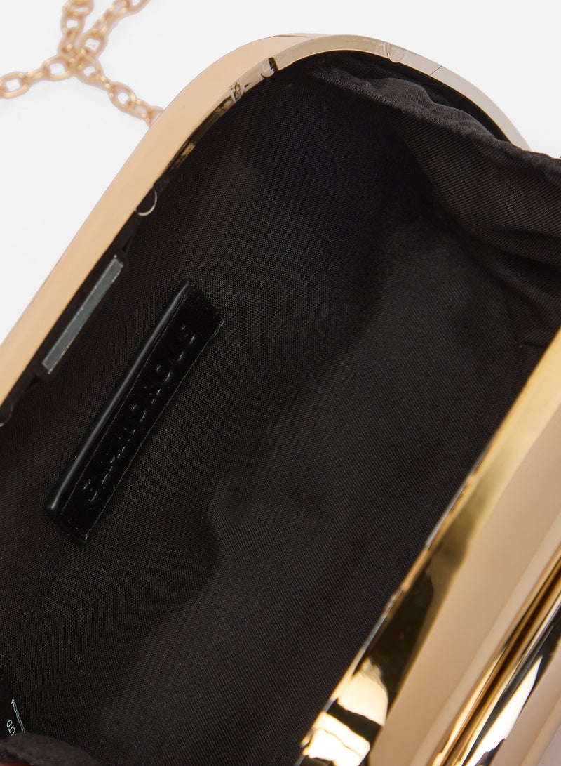 جلاموروس حقيبة يد صلبة بتفاصيل مقبض - Image 4